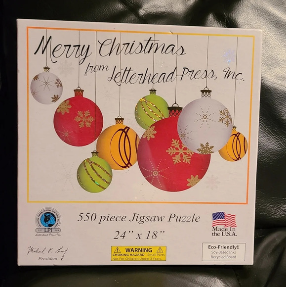 New Letterhead Press Inc. Jigsaw Puzzle 24×18in. - Picture 1 of 5